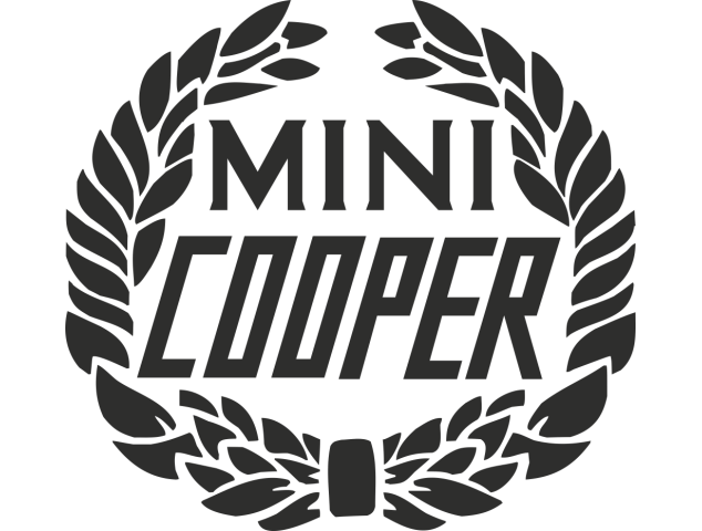 Sticker Mini Cooper Logo - Auto Mini