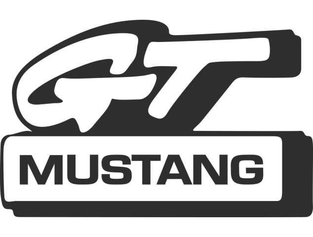 Sticker Mustang Gt 2 - Auto Mustang