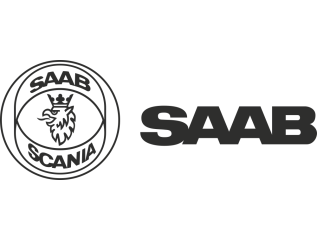 Sticker Saab Scania - Auto Saab