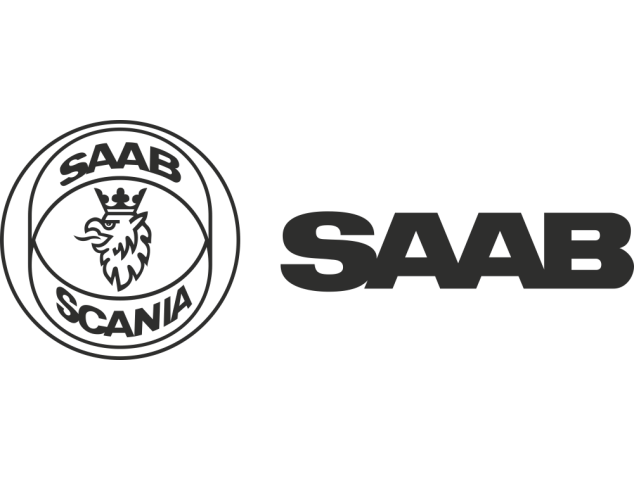 Sticker Saab Scania - Auto Saab