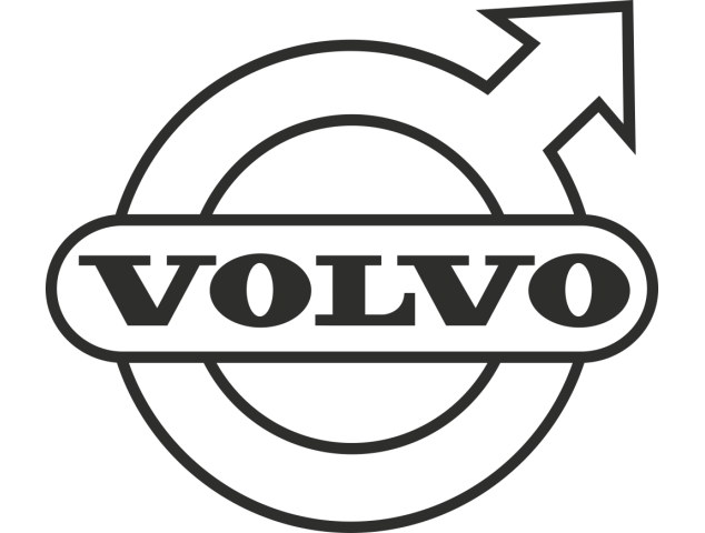 Sticker Volvo Simple - Auto Volvo