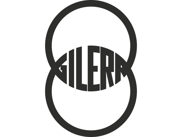 Sticker Gilera Logo - Moto Gilera
