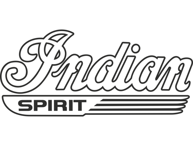 Sticker Indian Spirit - Moto Indian