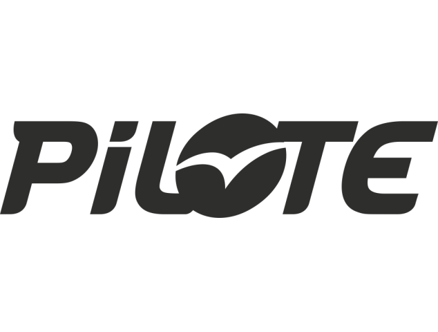 Sticker Pilote Logo - Stickers Caravane