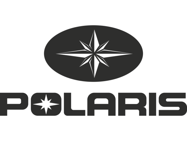 Sticker Polaris Logo 3 - Quad