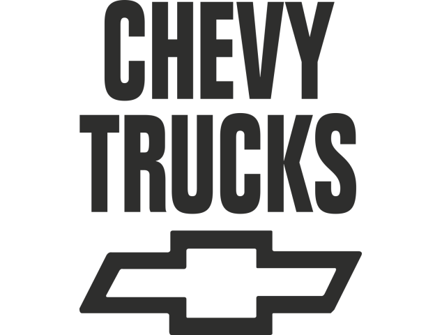 Sticker Chevy Trucks - Stickers Camion