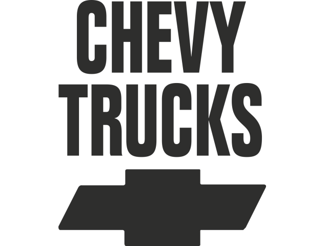 Sticker Chevy Trucks 2 - Stickers Camion