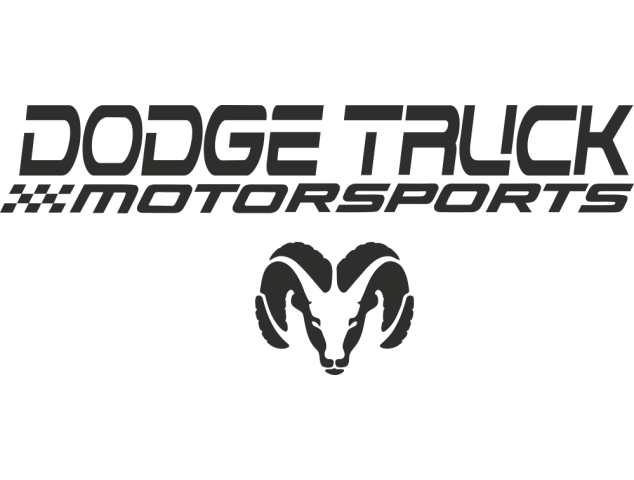 Sticker Dodge Truck Motorsport - Stickers Camion