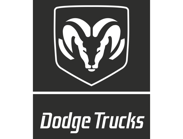 Sticker Dodge Truck 2 - Stickers Camion