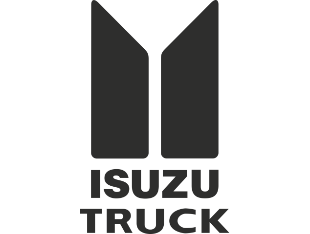 Sticker Isuzu Truck Logo 2 - Stickers Camion