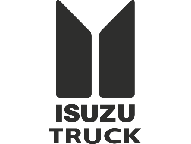 Sticker Isuzu Truck Logo 2 - Stickers Camion