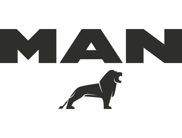 Sticker Man Logo 3 - Stickers Camion