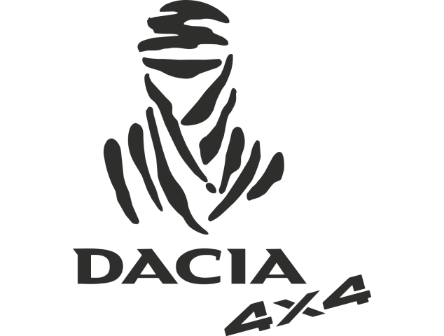 Sticker Dacia Dakar - Déco 4x4