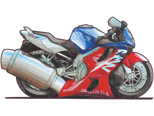 Autocollant 1193-Honda-CBR-600F - Honda