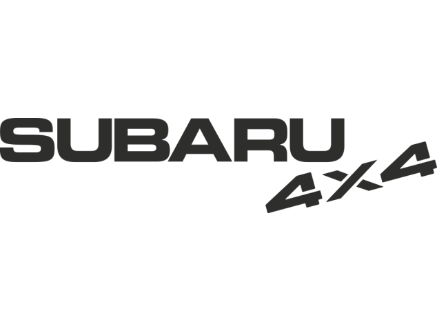 Sticker Subaru Jdm 4x4 - Déco 4x4