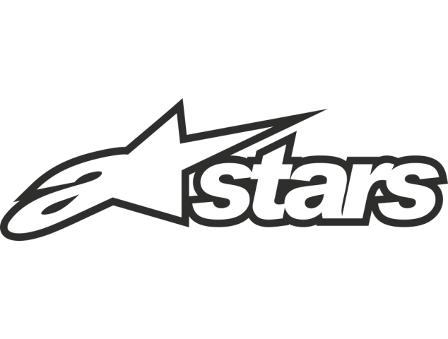 Sticker Alpinestars 3 - Logos Racers
