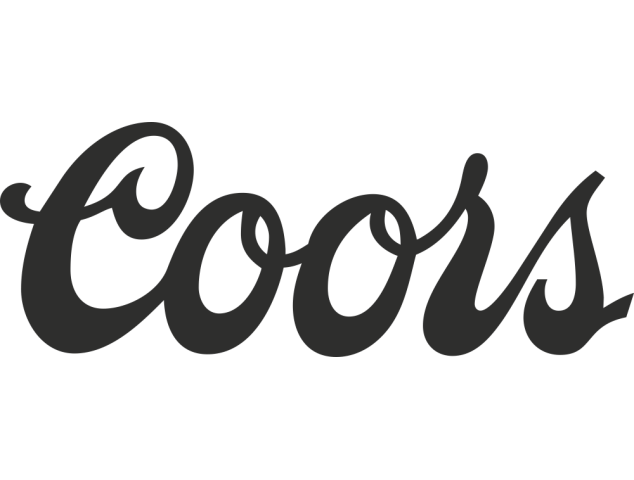 Sticker Coors - Boissons