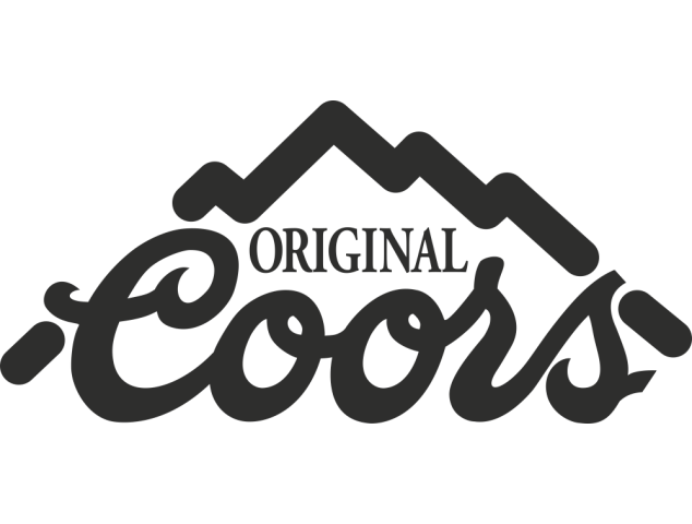 Sticker Original Coors - Boissons