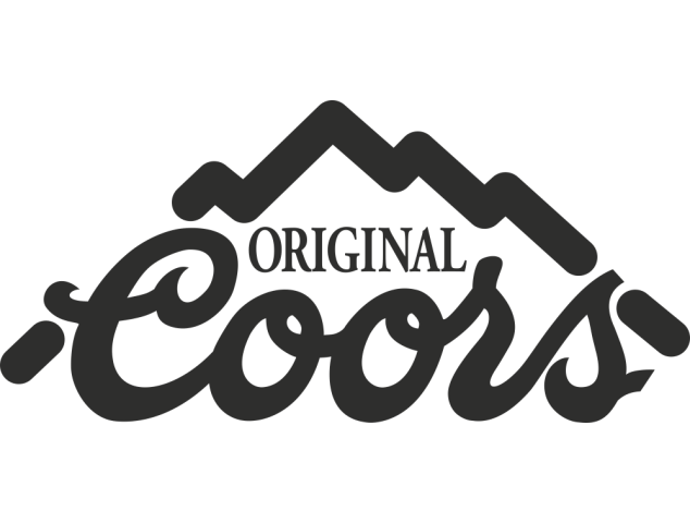 Sticker Original Coors - Boissons