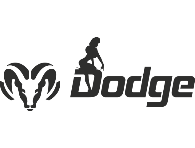 Sticker Sexy Logo Dodge - Logos Racers
