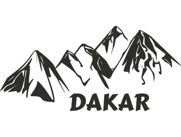 Sticker Dakar 4x4