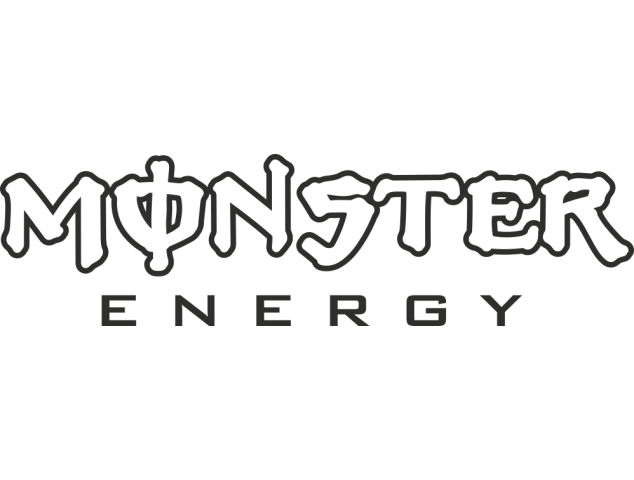 Sticker Monster Energy 1 - Auto