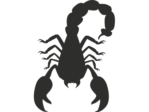 Sticker Scorpion 1 - Divers Animaux