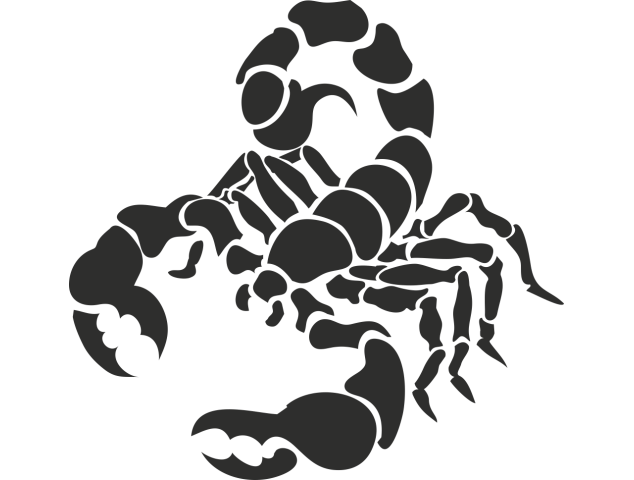 Sticker Scorpion 2 - Divers Animaux