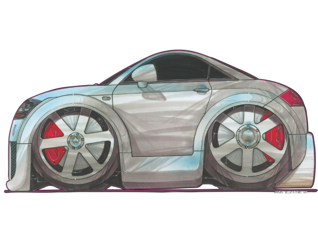 Audi TT - Caricatures Tuning
