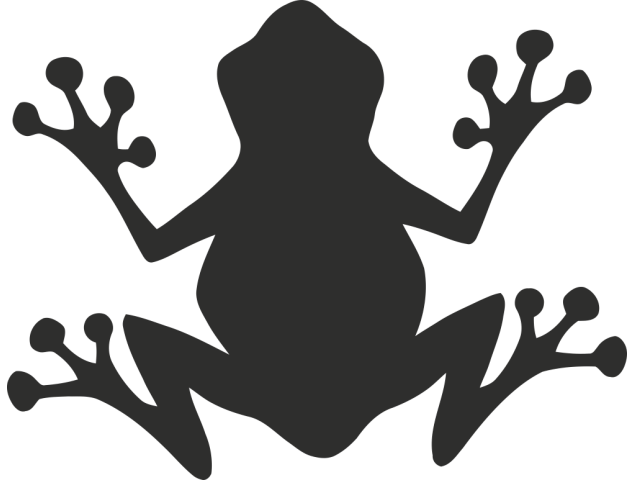 Sticker Grenouille Haut - Grenouilles