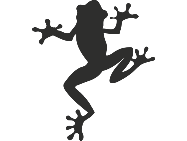 Sticker Grenouille Haut 2 - Grenouilles