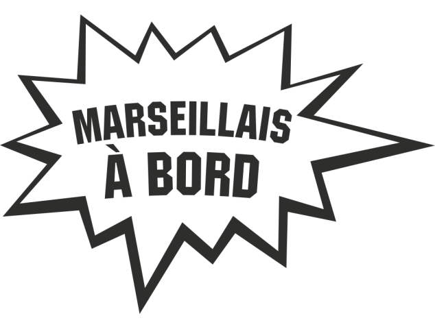 Sticker Humour Marseillais - Humours