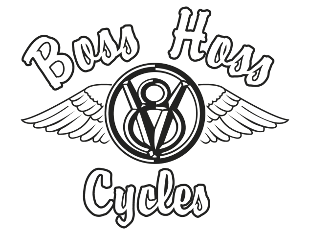 boss hoss - Logo Moto Cyclo
