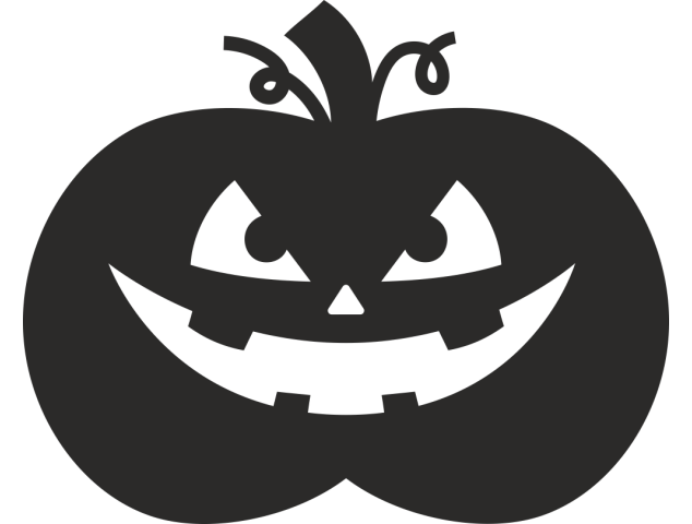 Sticker Citrouille Halloween 1 - Halloween