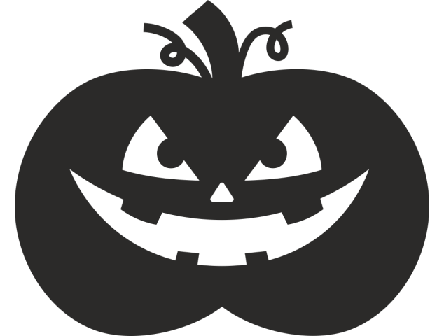 Sticker Citrouille Halloween 1 - Halloween