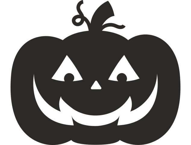 Sticker Citrouille Halloween 2 - Halloween