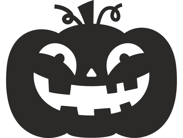 Sticker Citrouille Halloween 7 - Halloween