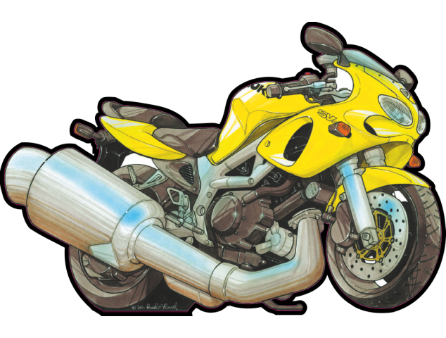 Suzuki SV650 - Caricatures Tuning