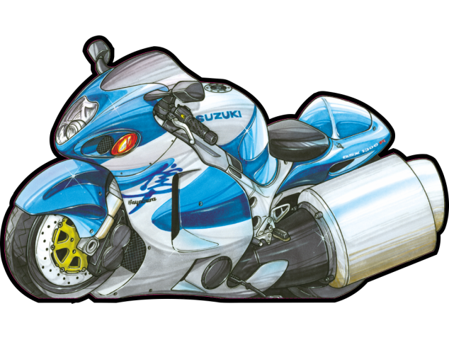 Suzuki Hayabusa - Caricatures Tuning