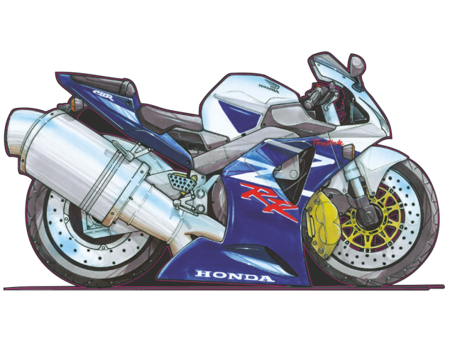 Autocollant 1461-Honda-fireblade - Honda