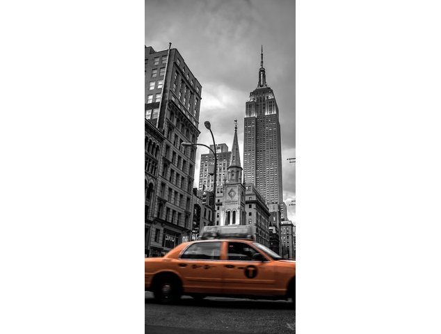 Sticker Porte New York City Taxi - Stickers Porte