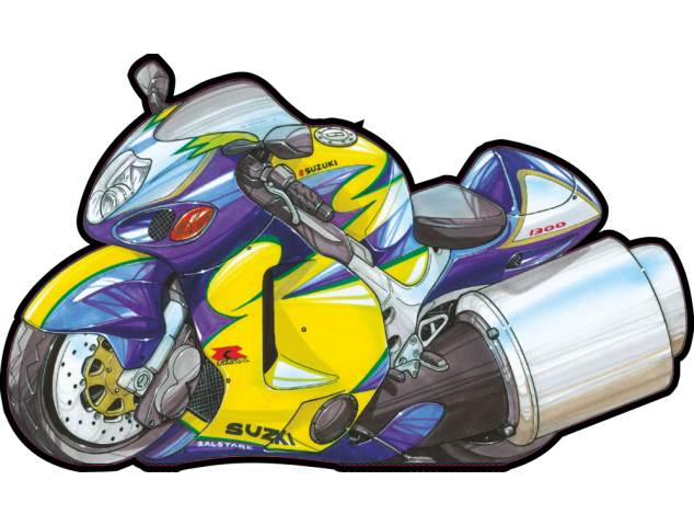 Suzuki Hayabusa - Caricatures Tuning