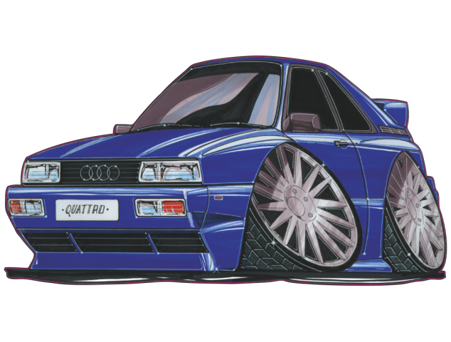 Audi Quattro - Caricatures Tuning