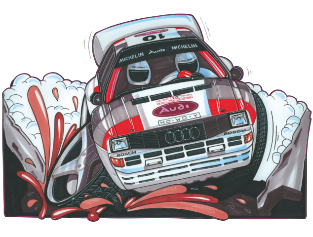 Audi Quattro_Rally_S2 - Caricatures Tuning