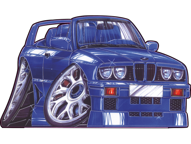 Autocollant 1586-E30 - BMW