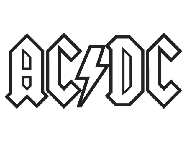 ACDC - Stickers Musique