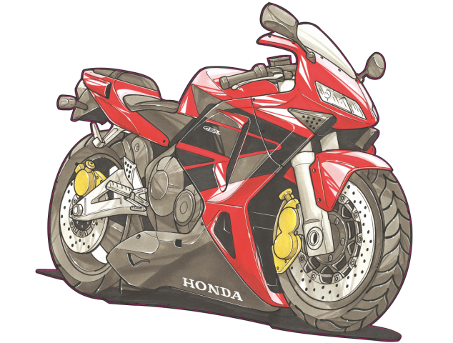 Autocollant 1706-Honda-CBR-600RR - Honda