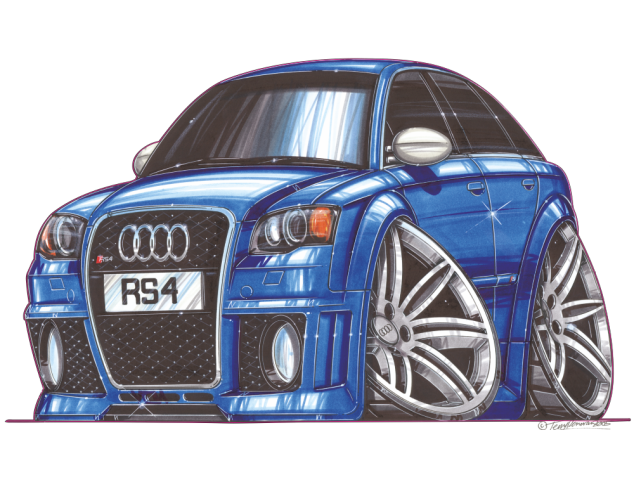 Audi RS4 - Caricatures Tuning