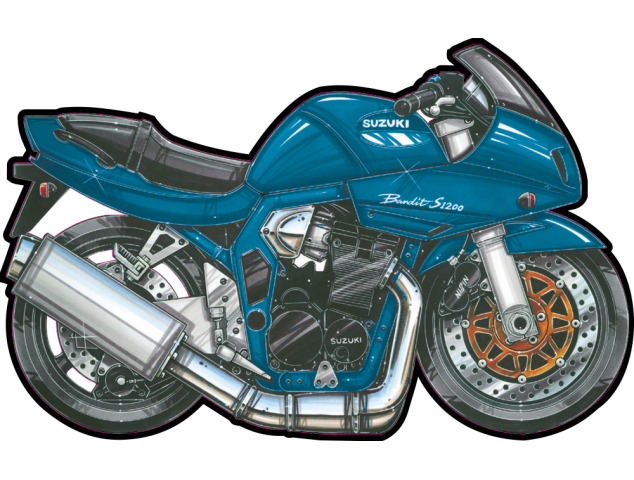 Suzuki Bandit_1200s - Caricatures Tuning