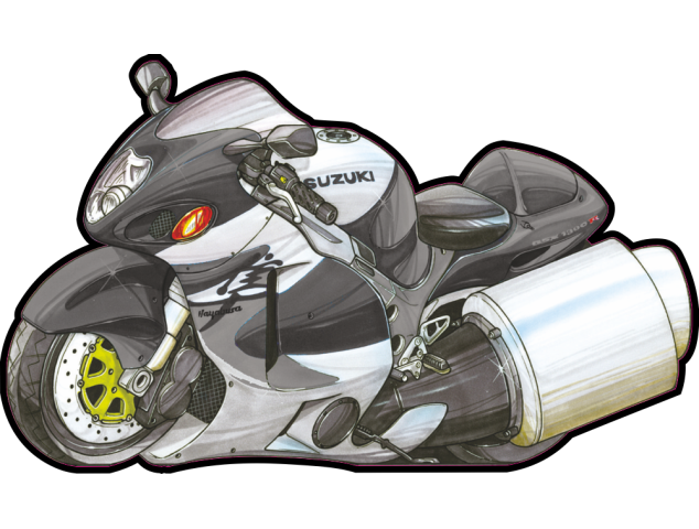 Suzuki Hayabusa - Caricatures Tuning